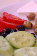 Tomaten, Oliven, Gurken
