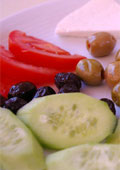 Tomaten, Oliven, Gurken