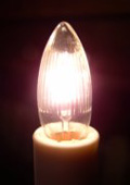 Elektrische Christbaumkerze