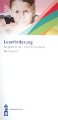 Lese-Faltblatt Stadtbibliothek