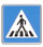 Schild "Zebrastreifen"