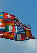 Flaggen verschiedener Länder